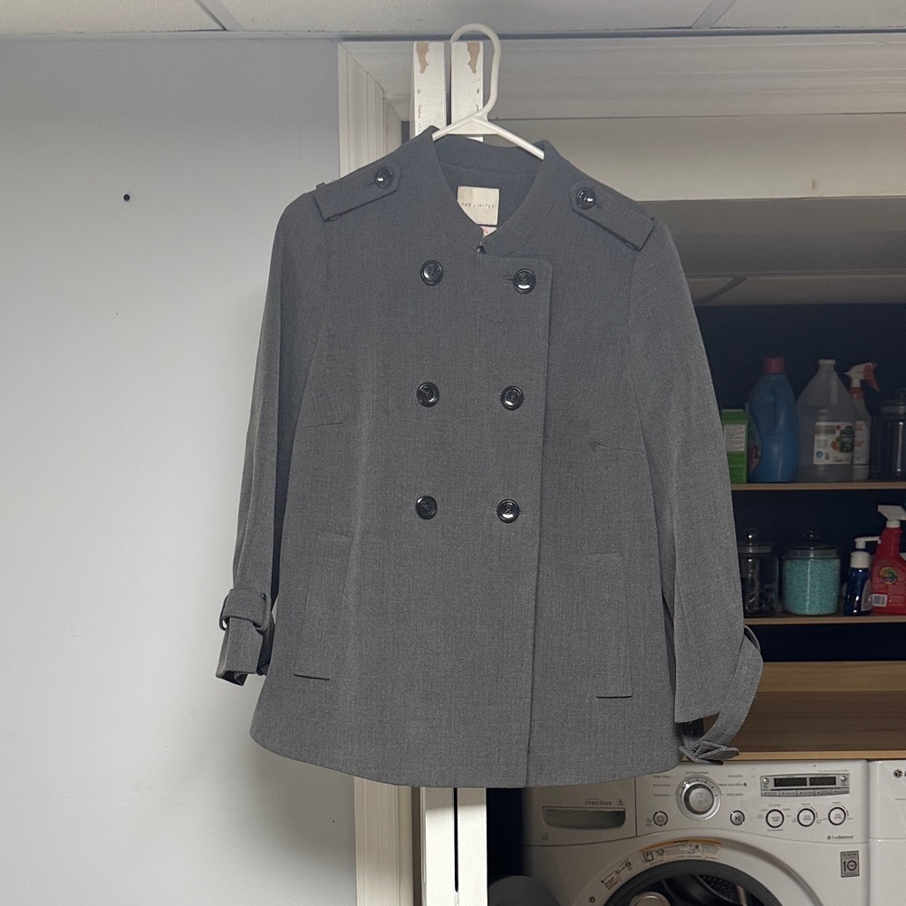 The Limited Gray Scandal Collection Jacket